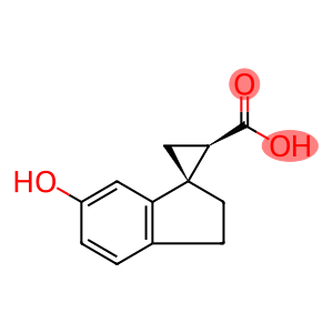 (1R,2R)-6'-Hydroxy-2',3'-dihydrospiro[cyclopropane-1,1'-indene]-2-carboxylic acid