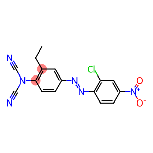 4-((2-chloro-4-nitrophenyl)azo)-n,n-biscyanoethylaniline
