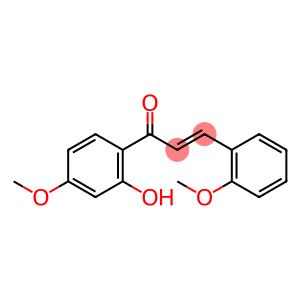 (E)-1-(2-hydroxy-4-methoxyphenyl)-3-(2-methoxyphenyl)prop-2-en-1-one