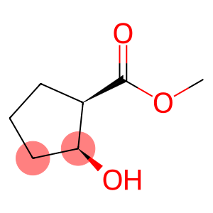 Cyclopentanecarboxylic acid, 2-hydroxy-, methyl ester, (1R-cis)- (9CI)