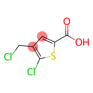 5-chloro-4-(chloromethyl)thiophene-2-carboxylic acid