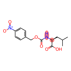 N-(4-nitro-benzyloxycarbonyl)-L-leucine