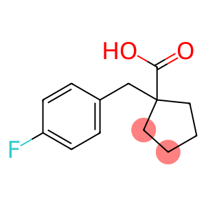 1-[(4-氟苯基)甲基]环戊烷-1-羧酸
