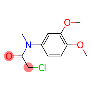 2-chloro-N-(3,4-dimethoxyphenyl)-N-methylacetamide