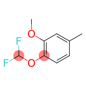 1-(difluoromethoxy)-2-methoxy-4-methylbenzene