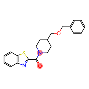 Methanone, 2-benzothiazolyl[4-[(phenylmethoxy)methyl]-1-piperidinyl]-