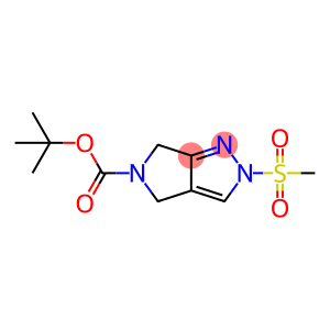 tert-butyl 2-methanesulfonyl-2H,4H,5H,6H-pyrrolo[3,4-c]pyrazole-5-carboxylate