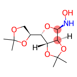 N-Hydroxy-2,3:5,6-bis-O-(1-methylethylidene)-alpha-L-glucofuranosylamine
