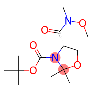 (S)-tert-Butyl 4-(Methoxy(Methyl)carbaMoyl)-2,2-diMethyloxazolidine-3-carboxylate