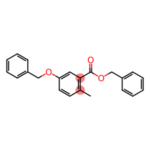 Benzoic acid, 2-methyl-5-(phenylmethoxy)-, phenylmethyl ester