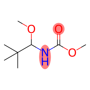 Carbamic  acid,  (1-methoxy-2,2-dimethylpropyl)-,  methyl  ester  (9CI)