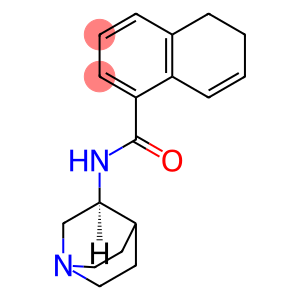 N-(3S)-1-Azabicyclo[2.2.2]oct-3-yl-5,6-dihydro-1-Naphthalenecarboxamide