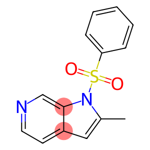1-(Phenylsulfonyl)-2-Methyl-6-azaindole