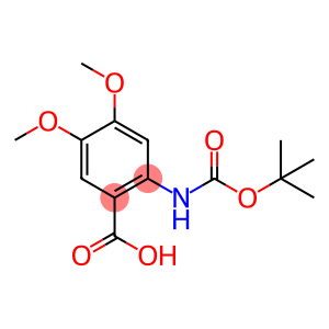 Benzoic acid, 2-[[(1,1-dimethylethoxy)carbonyl]amino]-4,5-dimethoxy-