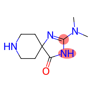 2-(dimethylamino)-1,3,8-triazaspiro[4.5]dec-1-en-4-one(SALTDATA: 2HCl 0.5H2O)