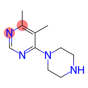 Pyrimidine, 4,5-dimethyl-6-(1-piperazinyl)-