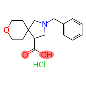 2-BENZYL-8-OXA-2-AZA-SPIRO[4.5]DECANE-4-CARBOXYLIC ACID HYDROCHLORIDE