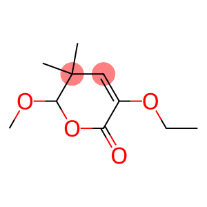2H-Pyran-2-one,3-ethoxy-5,6-dihydro-6-methoxy-5,5-dimethyl-(9CI)