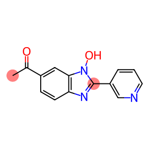 1-(1-Hydroxy-2-pyridin-3-yl-1H-benzimidazol-6-yl)-ethanone