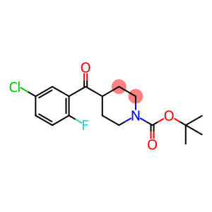 4-(5-氯-2-氟苯甲酰基)哌啶-1-甲酸叔丁酯