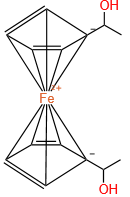 Bis(alpha-hydroxyethyl) ferrocene
