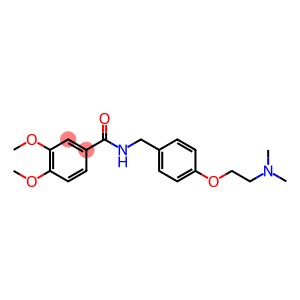n-[[4-(2-dimethylaminoethoxy)phenyl]methyl]-3,4-dimethoxy-benzamide