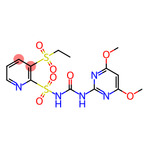 n-(((4,6-dimethoxy-2-pyrimidinyl)amino)carbonyl)-3-(ethylsulfonyl)-2-pyridinesulfonamid