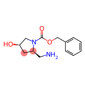 (2S,4S)-Benzyl 2-(aminomethyl)-4-hydroxy-pyrrolidine-1-carboxylate