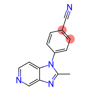 Benzonitrile, 4-(2-methyl-1H-imidazo[4,5-c]pyridin-1-yl)-