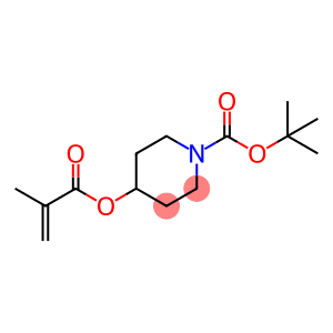 1-Piperidinecarboxylic acid, 4-[(2-methyl-1-oxo-2-propen-1-yl)oxy]-, 1,1-dimethylethyl ester