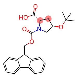N-ALPHA-(9-FLUORENYLMETHYLOXYCARBONYL)-O-T-BUTYL-TRANS-L-HYDROXYPROLINE