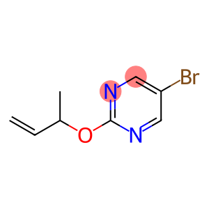5-bromo-2-(1-methyl-2-propenyloxy)pyrimidine