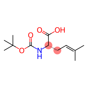 (2S)-2-[[(1,1-Dimethylethoxy)carbonyl]amino]-5-methyl-4-hexenoic acid