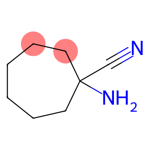 Cycloheptanecarbonitrile, 1-amino-