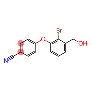 Benzonitrile, 4-[2-bromo-3-(hydroxymethyl)phenoxy]-