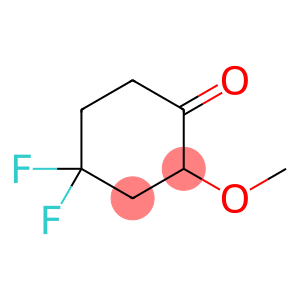 4,4-difluoro-2-methoxycyclohexan-1-one