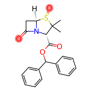 (2S,5R)-2β-(Benzhydryloxycarbonyl)-3,3-dimethyl-7-oxo-4-thia-1-azabicyclo[3.2.0]heptane-4-oxide