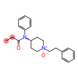 Propanamide, N-[cis-1-oxido-1-(2-phenylethyl)-4-piperidinyl]-N-phenyl-