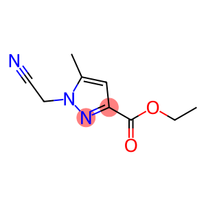 1H-Pyrazole-3-carboxylic acid, 1-(cyanomethyl)-5-methyl-, ethyl ester