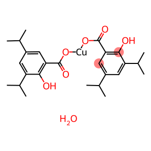 Copper(II) 3,5-diisopropylsalicylate xhydrate