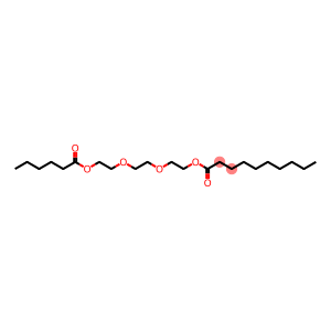 Decanoic acid, 2-[2-[2-[(1-oxohexyl)oxy]ethoxy]ethoxy]ethyl ester