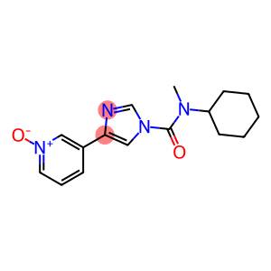 1H-Imidazole-1-carboxamide,N-cyclohexyl-N-methyl-4-(1-oxido-3-pyridinyl)-