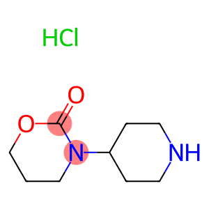 2H-1,3-Oxazin-2-one, tetrahydro-3-(4-piperidinyl)-, hydrochloride
