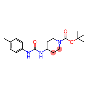 1-Piperidinecarboxylic acid, 4-[[[(4-methylphenyl)amino]carbonyl]amino]-, 1,1-dimethylethyl ester