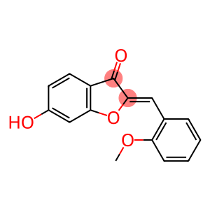 (2Z)-6-羟基-2-(2-甲氧基苯亚甲基)-1-苯并呋喃-3(2H)-酮
