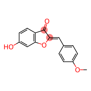 (2Z)-6-hydroxy-2-(4-methoxybenzylidene)-1-benzofuran-3(2H)-one