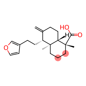 [1R,8aβ,(-)]-5α-[2-(3-Furyl)ethyl]decahydro-1,4aα-dimethyl-6-methylene-1-naphthalenecarboxylic acid