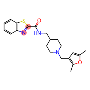 2-Benzothiazolecarboxamide, N-[[1-[(2,5-dimethyl-3-furanyl)methyl]-4-piperidinyl]methyl]-