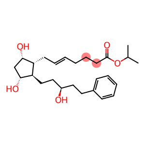 Isoproyl (E)-7-[(1R,2R,3R,5S)-3,5-Dihydroxy-2-[(3S)-3-hydroxy-5-phenylpentyl]cyclopentyl]-5-heptenoate