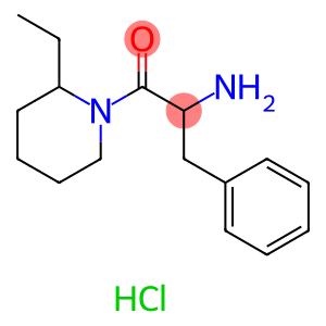 2-Amino-1-(2-ethyl-1-piperidinyl)-3-phenyl-1-propanone hydrochloride